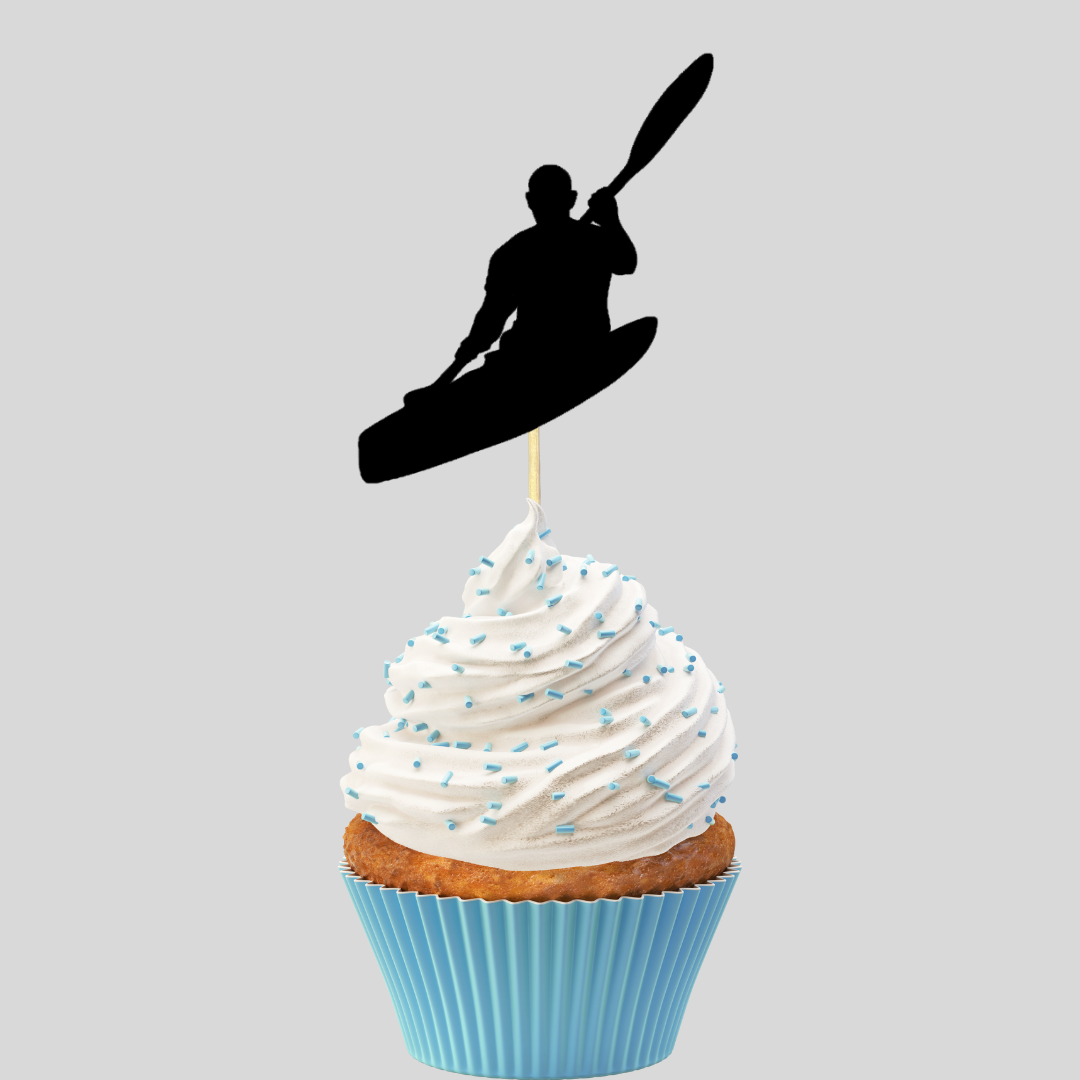 Kayak Cupcake Toppers