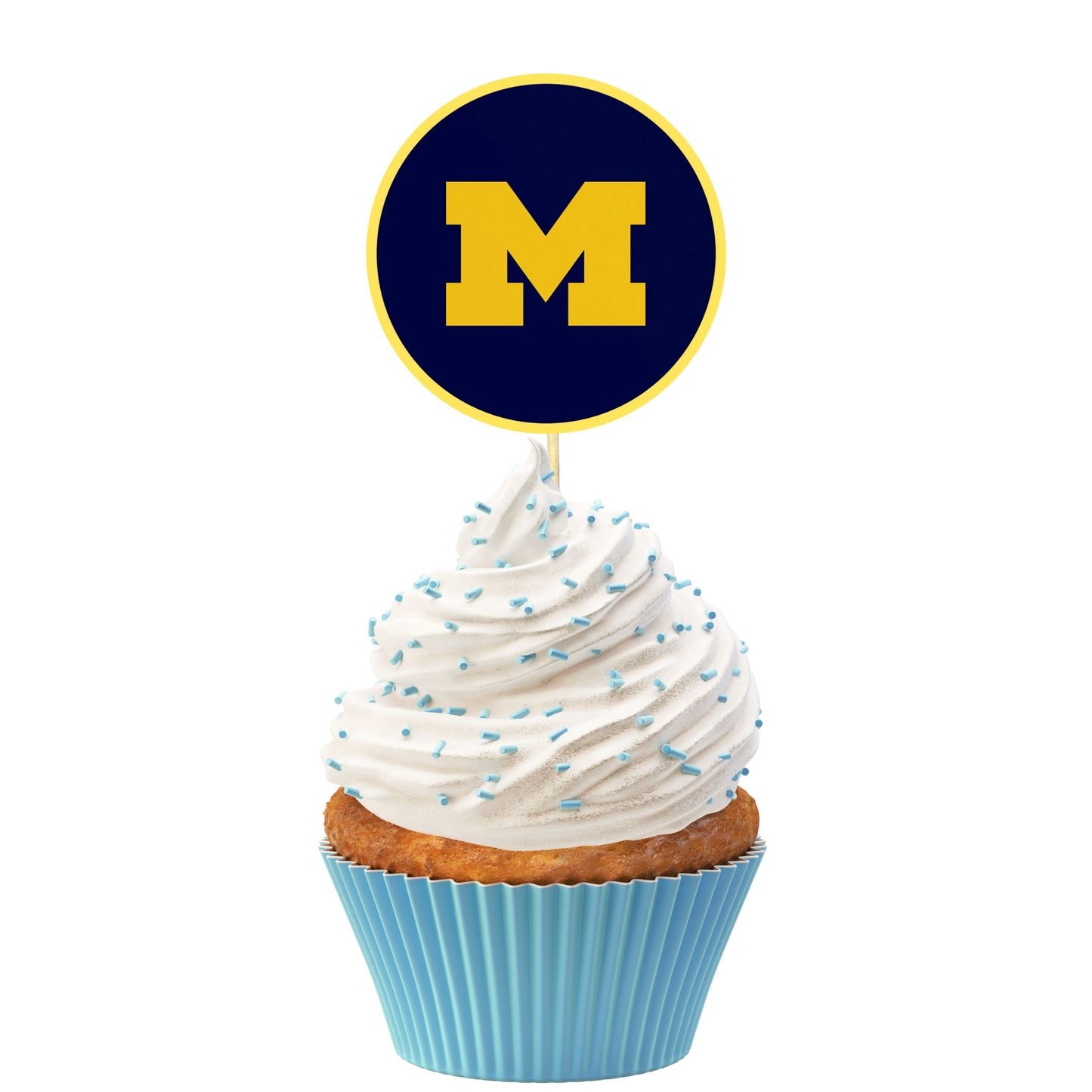 University of Michigan Cupcake Toppers