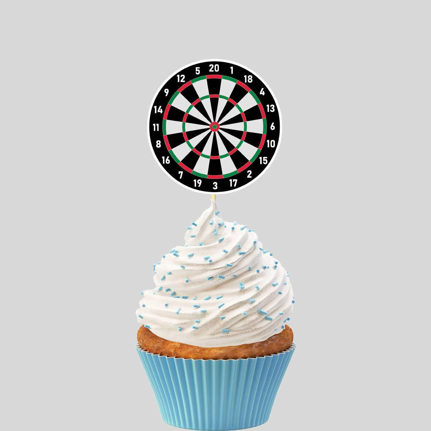 Darts Cupcake Toppers