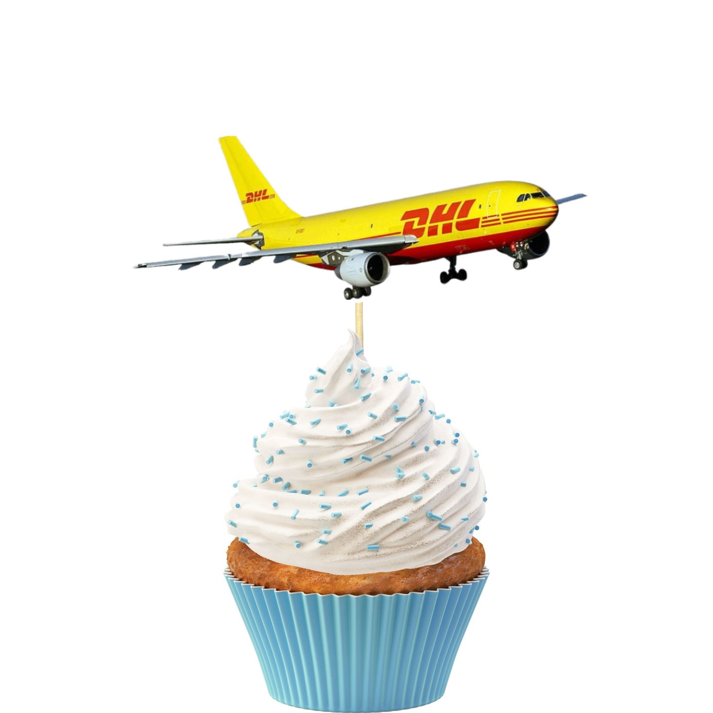 DHL Cupcake Toppers