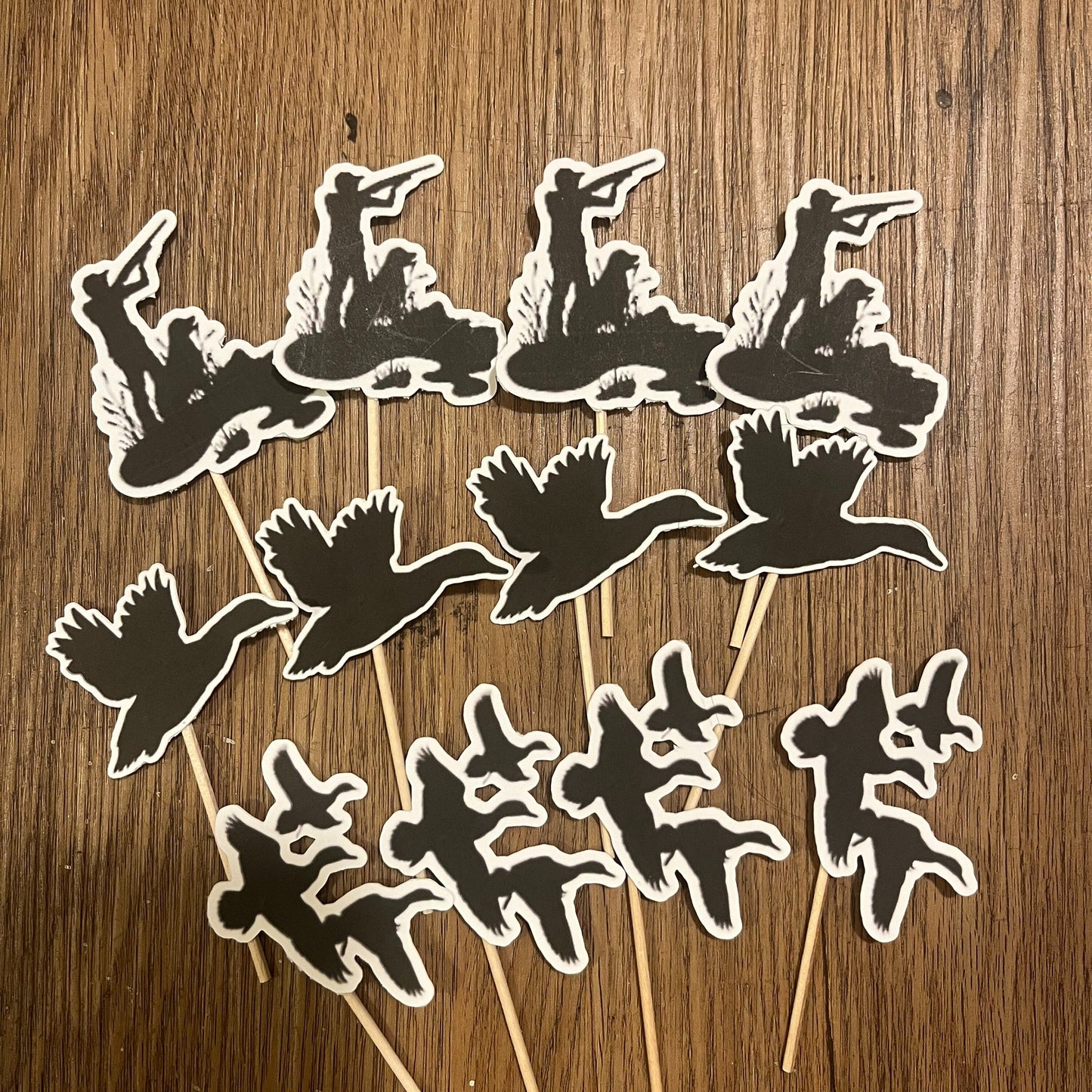 Duck Hunting Cupcake Toppers