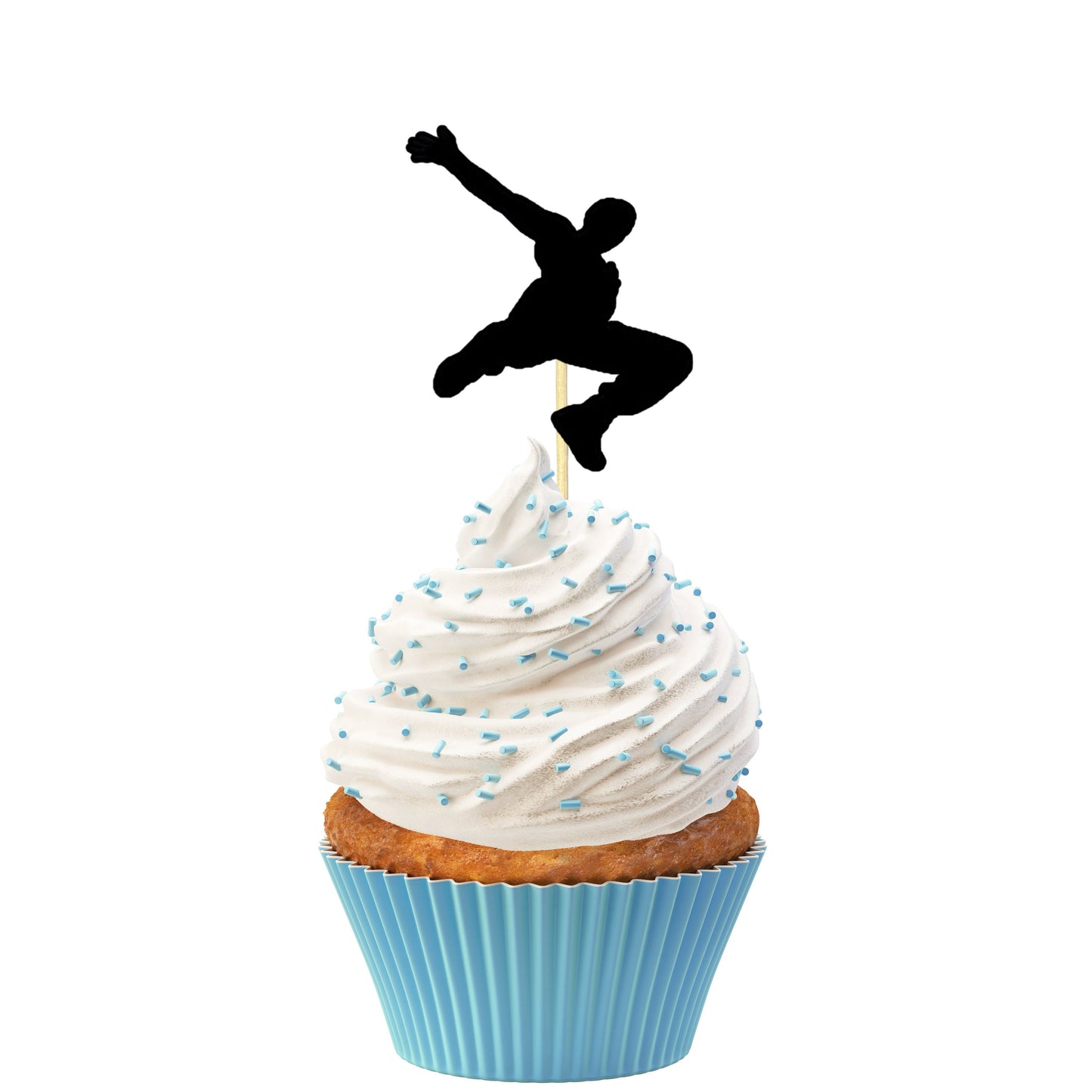 Parkour Cupcake Toppers