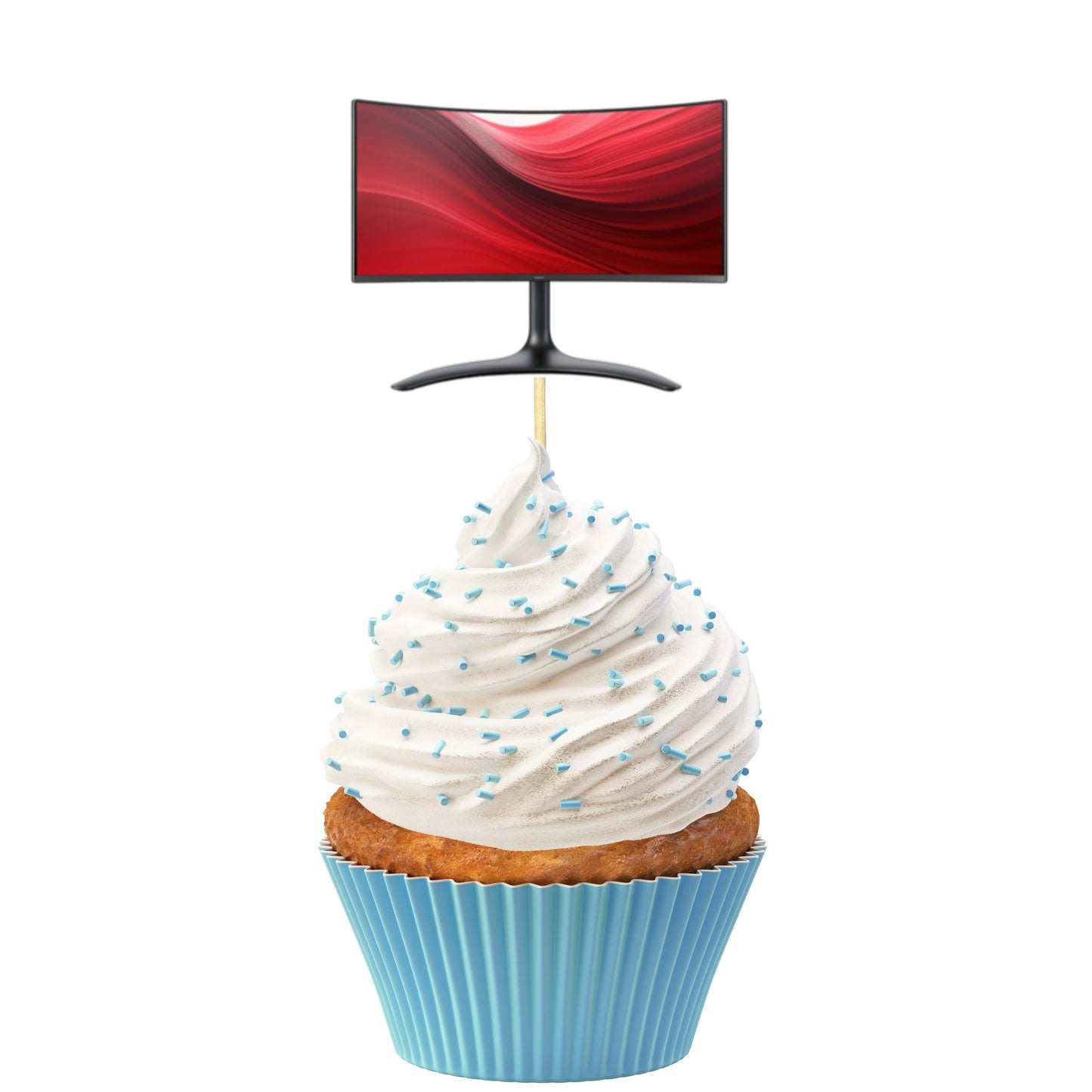 Computer Theme Cupcake Toppers