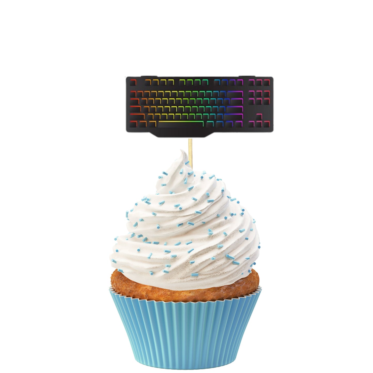 Computer Theme Cupcake Toppers