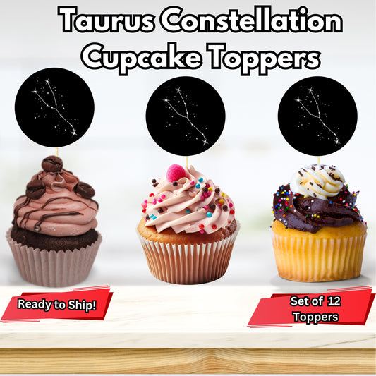 Taurus Cupcake Toppers