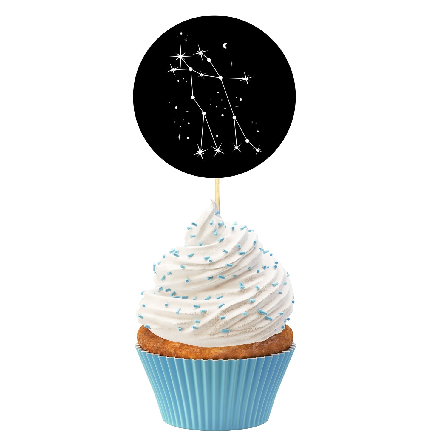 Gemini Cupcake Toppers