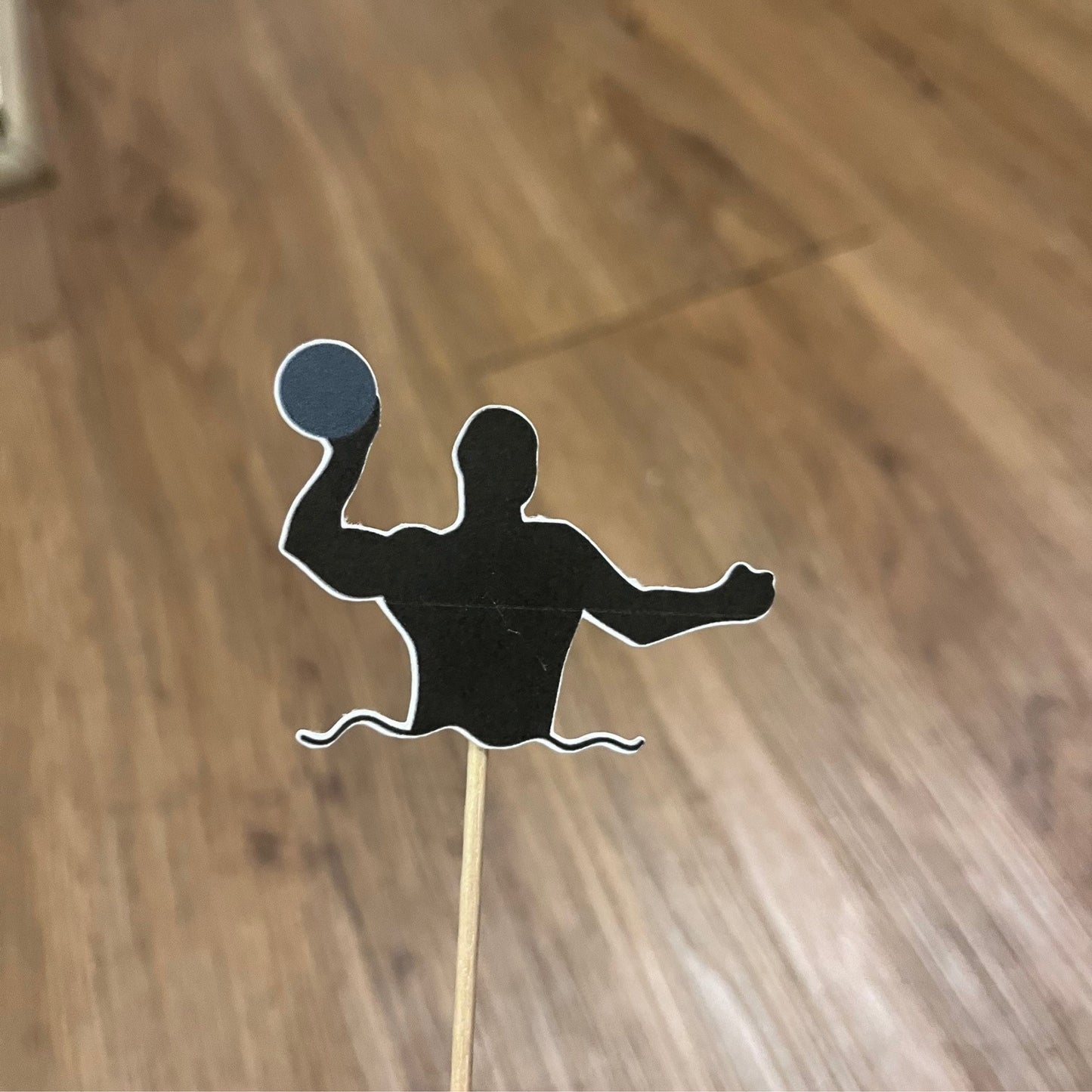 Water Polo Cupcake Toppers