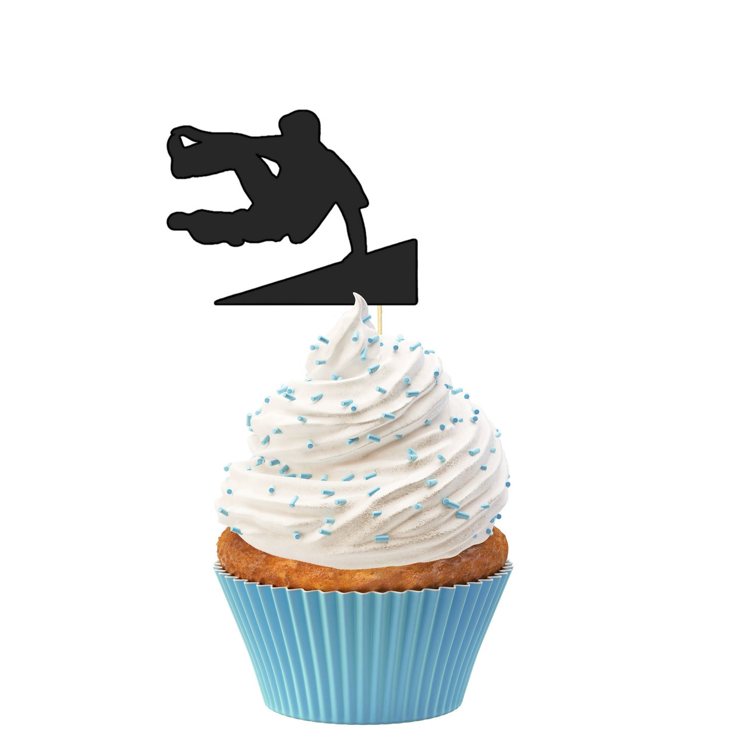 Parkour Cupcake Toppers