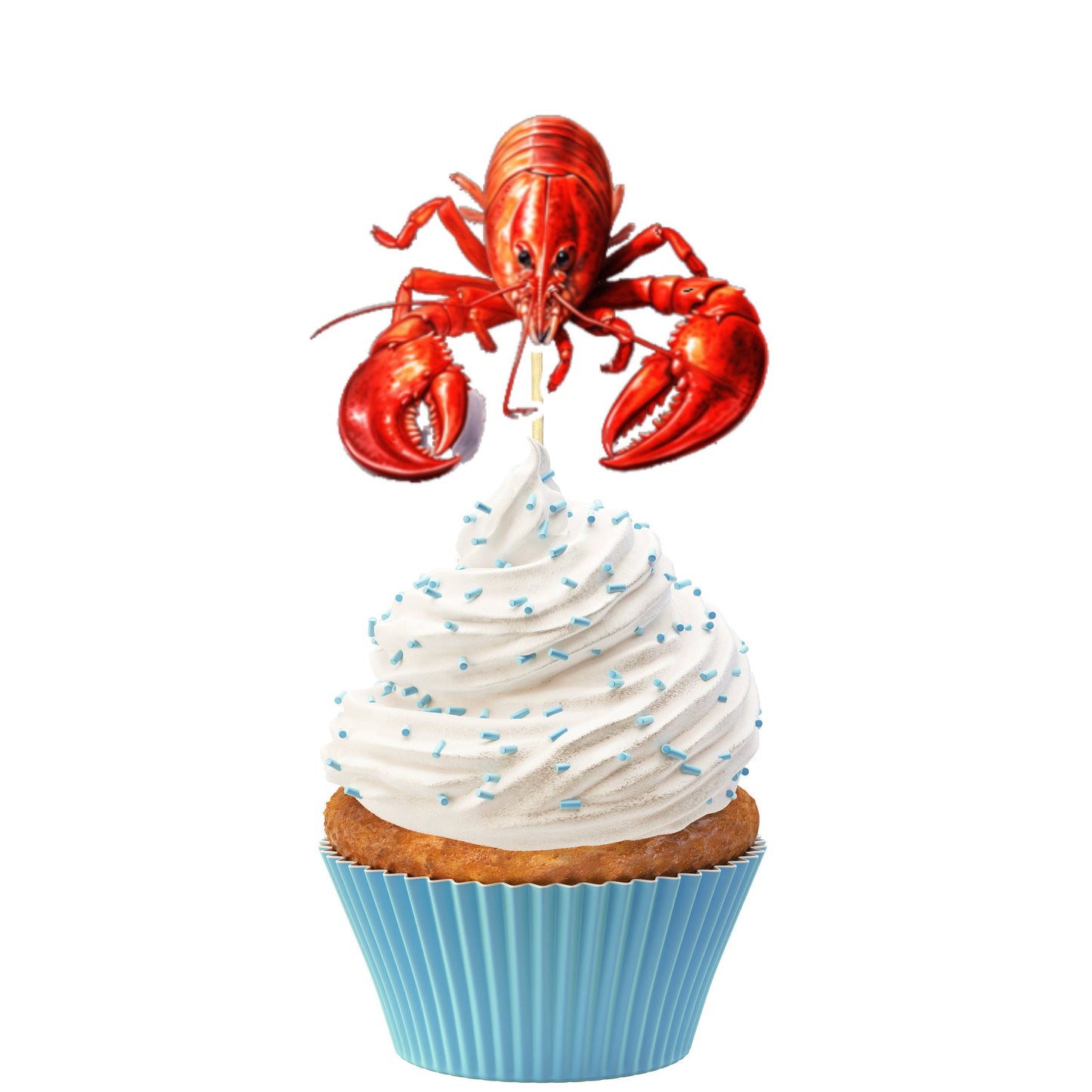 Crawfish Boil Cupcake Toppers