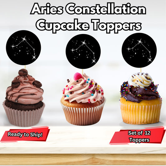 Aries Cupcake Toppers