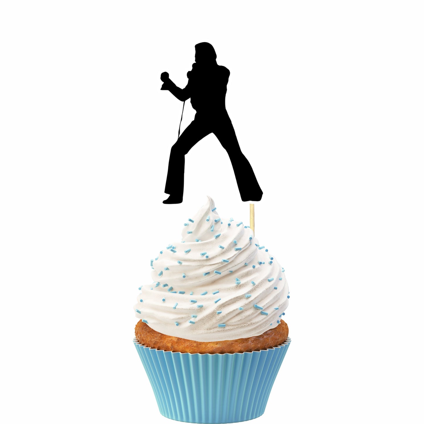 Elvis Presley Cupcake Toppers