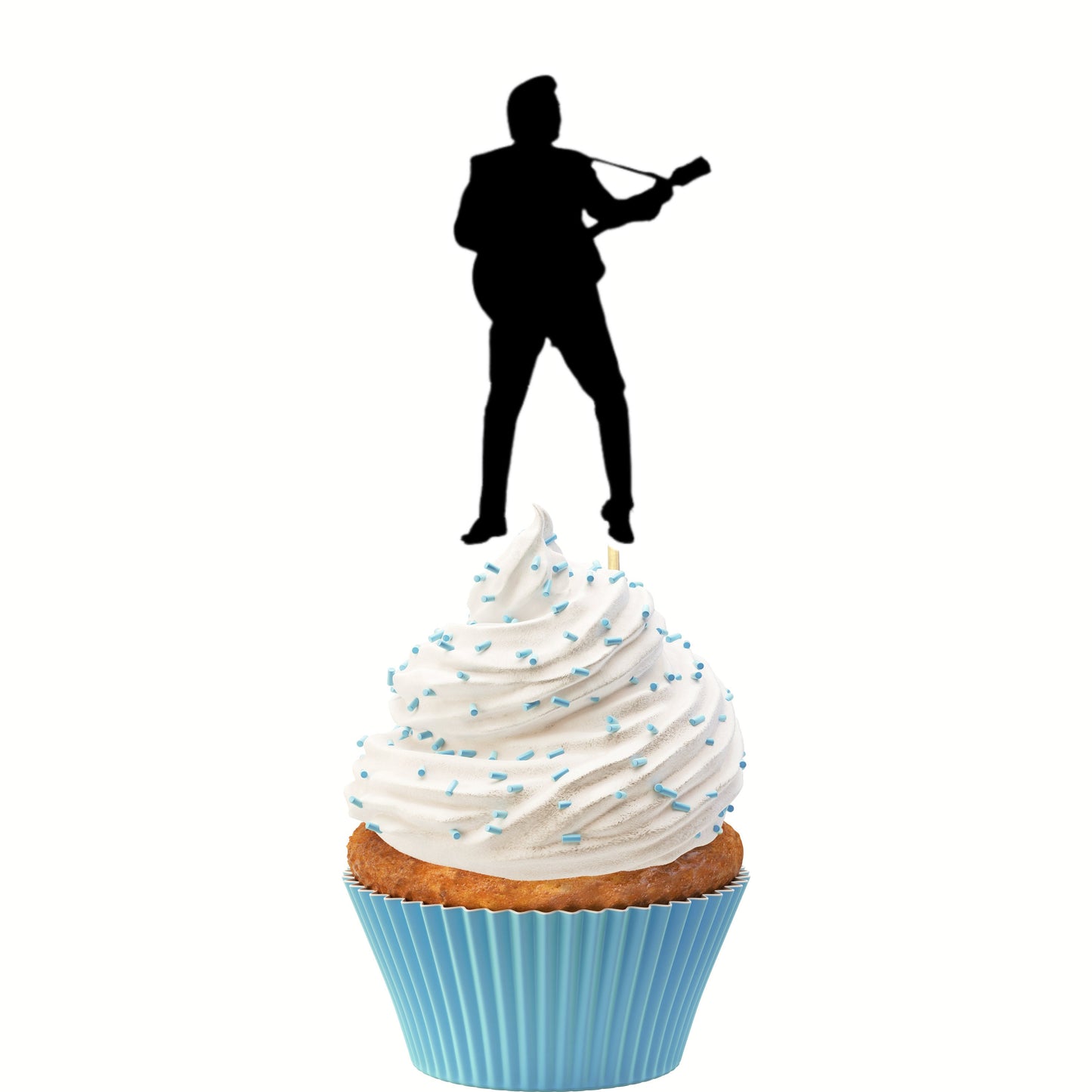 Elvis Presley Cupcake Toppers