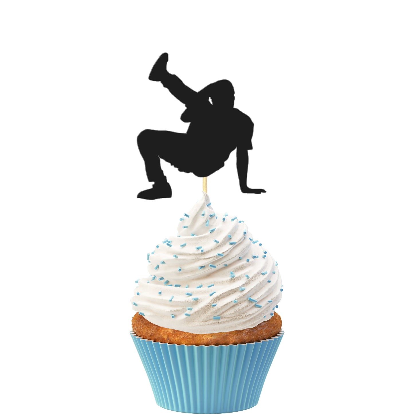 Breakdance Cupcake Toppers