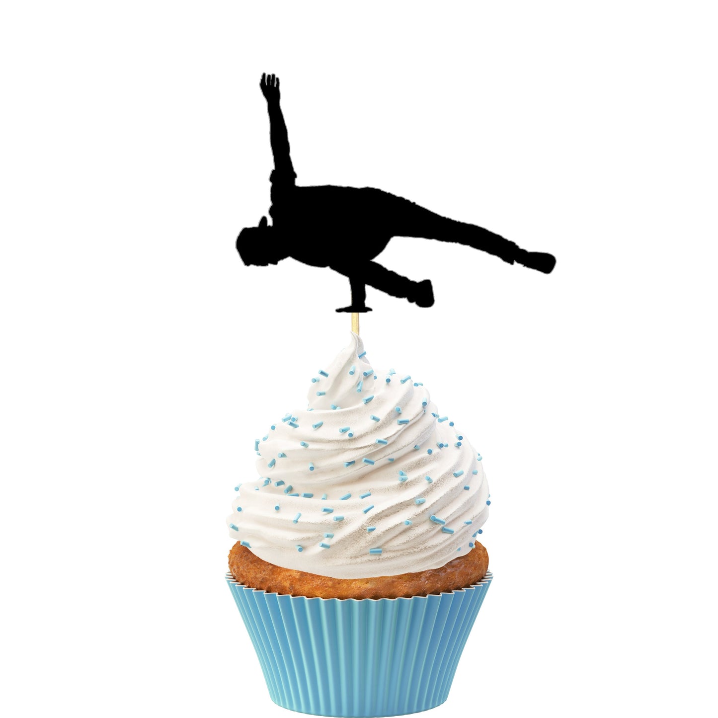 Breakdance Cupcake Toppers